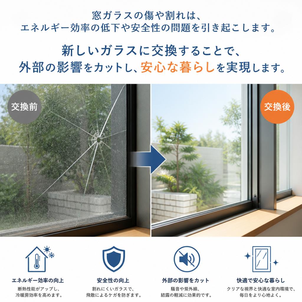 2. ガラス交換の重要性