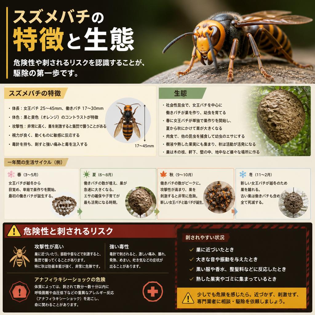 2. スズメバチとは？