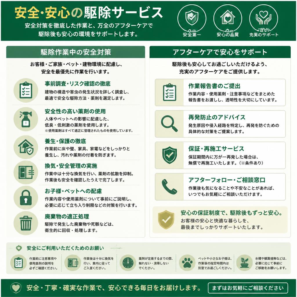安全対策の徹底