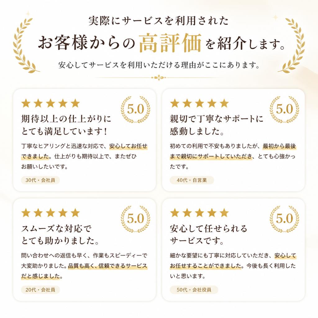 お客様の声