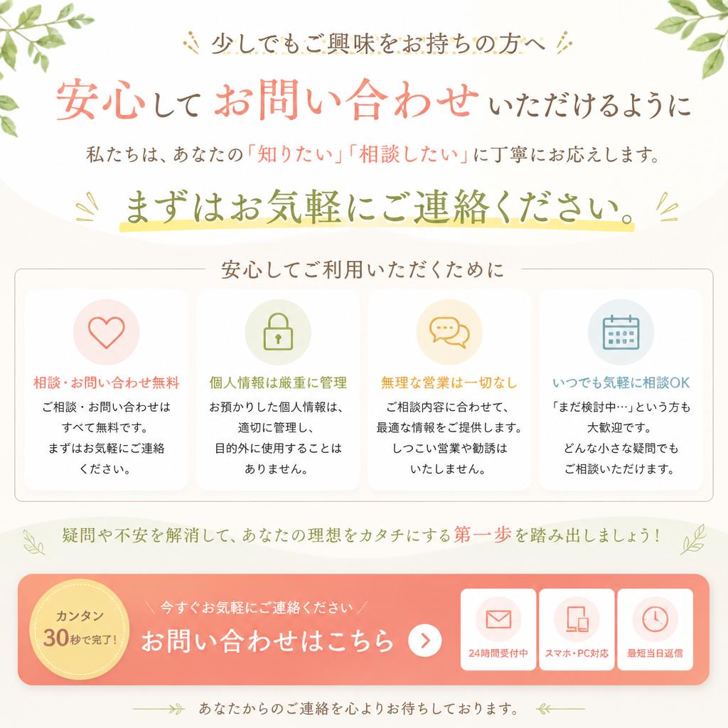 7. お問い合わせ・無料相談の案内