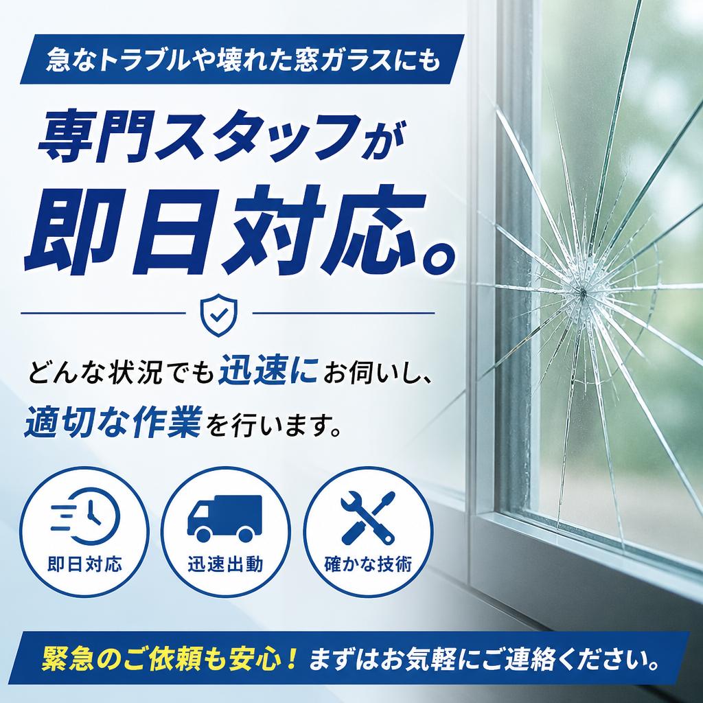 迅速な対応で安心
