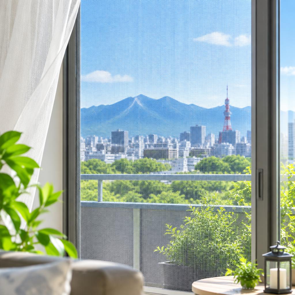 札幌の夏を、網戸からもっと快適に。虫対策も防犯対策も、網戸張替で心地よい毎日へ！